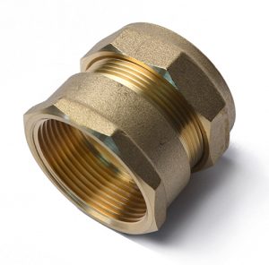 8,10,12 15,22,28 35mm Compression Fitting Brass REDUCING Straight Coupler 
