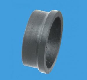 McAlpineChrome Waste Pipe 42mm 43mm to Plastic Adaptor Coupling  ABS42/43G-CB 